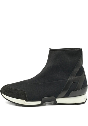 Hermès Pre-Owned slip-op sneakers - Black