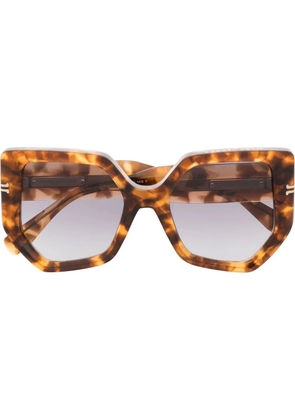 Marc Jacobs Eyewear oversized-frame sunglasses - Neutrals
