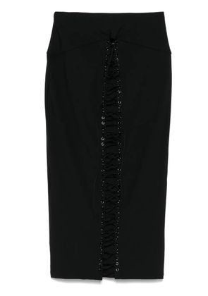Maison Close Nuit Infinie pencil skirt - Black