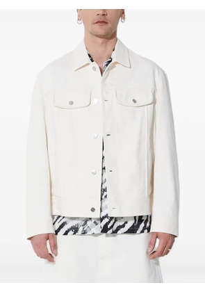 Aries zebra-print short-sleeve shirt - Black