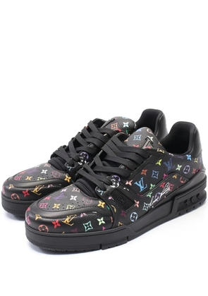Louis Vuitton Pre-Owned x Takashi Murakami monogram sneakers - Black
