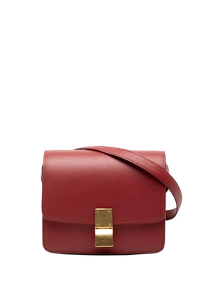 Celine Pre-Owned 2012-2018 Small Calfskin Classic Box crossbody bag - Red