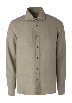 120% Lino buttoned shirt - Neutrals