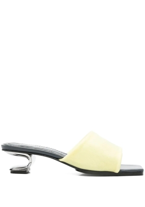 Nicole Saldaña 40mm Sarah sandals - Yellow