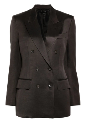 TOM FORD double-breasted blazer - Brown
