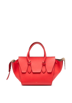 Celine Pre-Owned 2015 Small Grained Calfskin Tie Knot handbag - Red