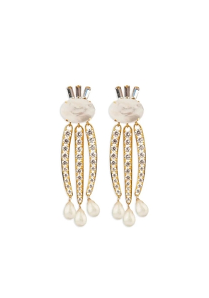 Bounkit Jewelry drop earrings - Gold