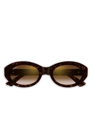 Cartier Eyewear round-frame sunglasses - Brown