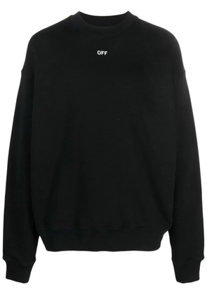 Off-White logo-print cotton T-shirt - Black