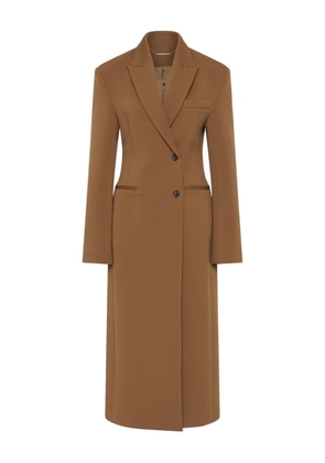 Rachel Gilbert Sergio padded-shoulder coat - Brown