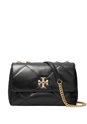 Tory Burch small Kira diamond-quilted pav� convertible shoulder bag - Black
