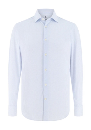 Boggi Milano Tokyo collar slim fit shirt - Blue