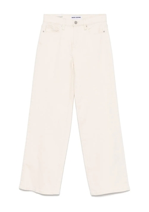 DKNY high-waisted wide jeans - Neutrals