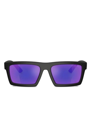 Prada Linea Rossa rectangle-frame sunglasses - Black