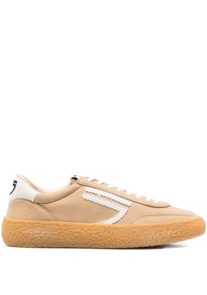 Puraai faux-suede sneakers - Brown