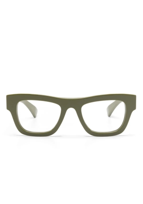 Gucci Eyewear square-frame glasses - Green