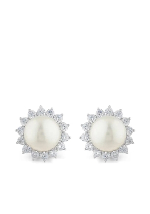 Fantasia by Deserio halo earrings - Silver