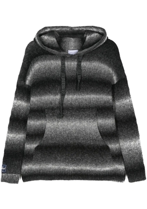 Family First knitted hoodie - Grey