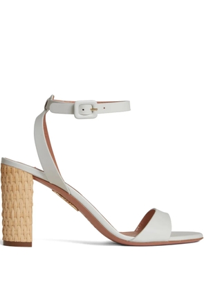 Aquazzura 85mm Sunseeker sandals - White