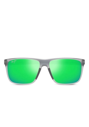 Maui Jim Lehopulu rectangle-frame sunglasses - Grey