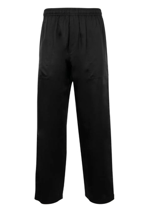 BODE satin track pants - Black