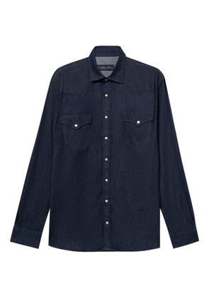 Brooks Brothers flap-pockets shirt - Blue
