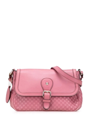 Gucci Pre-Owned 2000-2015 Microguccissima Sukey crossbody bag - Pink