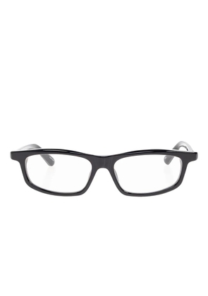 Jacquemus rectangle-frame glasses - Black