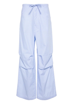 DARKPARK Daisy pinstriped trousers - Blue