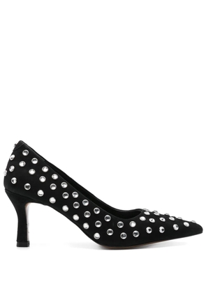 Maje 70mm rhinestoned pumps - Black