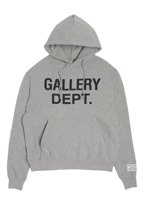 GALLERY DEPT. logo-print hoodie - Grey