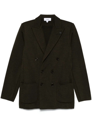 Lardini knitted blazer - Green