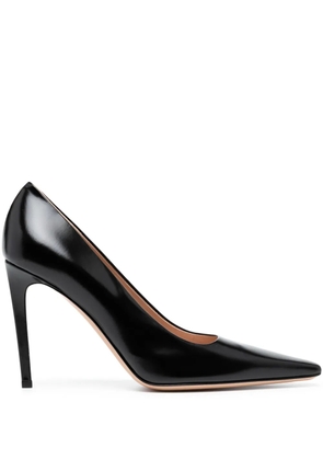 Gianvito Rossi 95mm Tokio leather pumps - Black