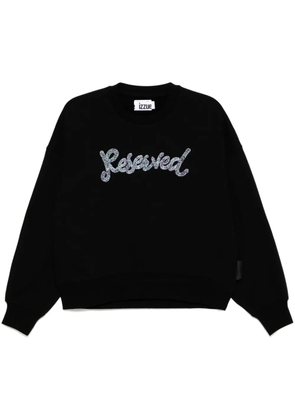 izzue Reserved sweatshirt - Black