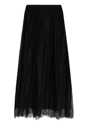 Ulla Johnson lace-detailing midi skirt - Black