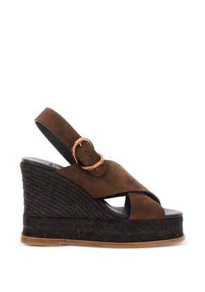Castañer Bettina buckled espadrilles - Brown