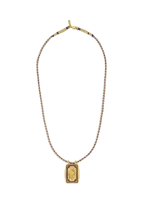 MYA BAY Bijoux stone embellishment necklace - Gold