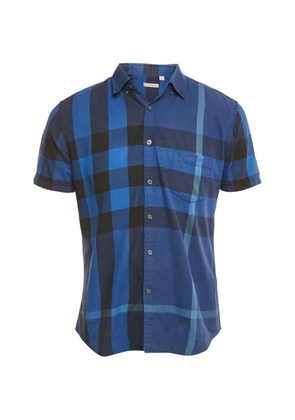 Burberry Pre-Owned checked shirt - Blue