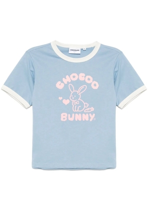 CHOCOOLATE graphic-print T-shirt - Blue