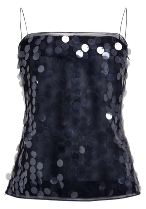 16Arlington Suero sequin-embellished top - Black