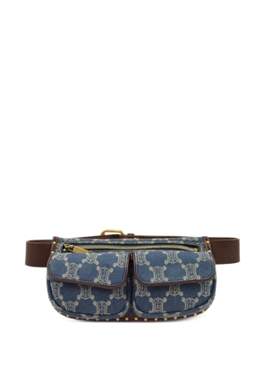 Celine Pre-Owned 1990-2000s Macadam Vanity handbag - Blue