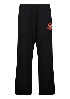 MM6 Maison Margiela Numbers-print track pants - Black