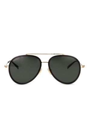 Gucci Eyewear GG1981S pilot-frame sunglasses - Black