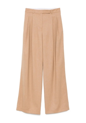 Eleventy pleated wide-leg trousers - Neutrals