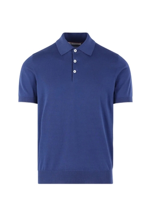 Brunello Cucinelli cotton polo shirt - Blue