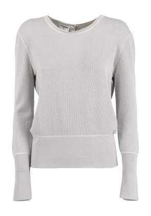 CHANEL Pre-Owned long-sleeves sweater - Grey