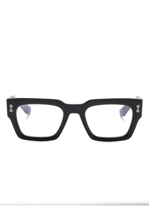 Akoni Cosmo rectangle-frame glasses - Black