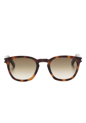 Saint Laurent Eyewear SL28 round-frame sunglasses - Brown