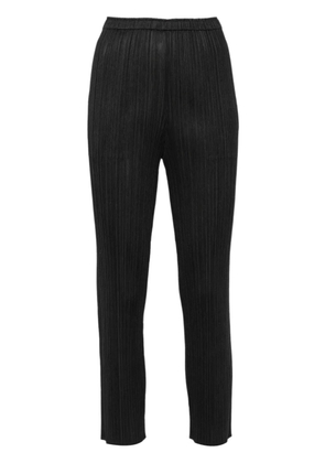 Pleats Please Issey Miyake cropped trousers - Black