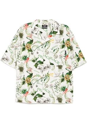 FIVE CM graphic-print shirt - Neutrals